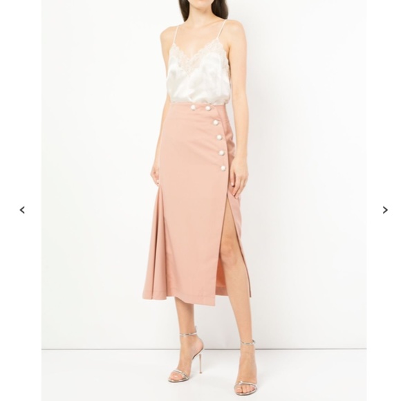 Alice McCall Dresses & Skirts - ALICE MCCALL Yuki Blush Pink Midi Skirt